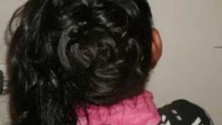 Easy Updo for Natural Unrelaxed Hair [upl. by Aifoz]