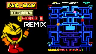 Pac Man Arrangement World 1 remix [upl. by Libys192]