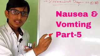 Nausea and Vomiting Part 5  Differential diagnosis [upl. by Arelus]