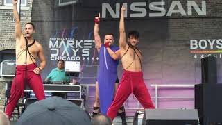 Brian Justin Crum Performing Live  The Northalsted Market Days 2019 [upl. by Chema]