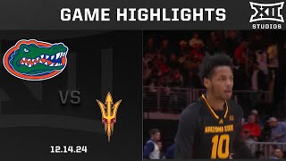 Arizona State vs Florida Game Highlights  202425 Big 12 Mens Basketball [upl. by Cirded]