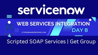 Web Services Integration Day 8  Scripted SOAP Services  Get Group Details [upl. by Aihtnys749]