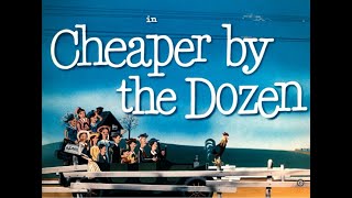 Clifton Webb Myrna Loy Jeannie Crain Cheaper By The Dozen 1950 2006 Australian DVD Closer Look [upl. by Raymonds]