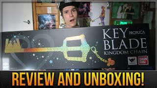 THE FIRST EVER OFFICIAL KEYBLADE  Proplica Keyblade Unboxing and Review [upl. by Meletius]