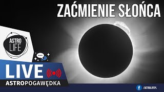 Całkowite zaćmienie Słońca 🌞 Kometa PonsBrooks ☄️ Słoneczny QUIZ Oglądamy relacje 🌞  Na żywo 270 [upl. by Margo369]