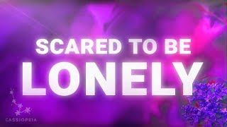 Martin Garrix  Scared To Be Lonely Lyrics Video feat Dua Lipa [upl. by Hakan]