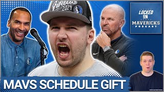 Dallas Mavericks Get 2 BIG GIFTS From NBA Schedule Makers  Mavs Podcast [upl. by Aniret]