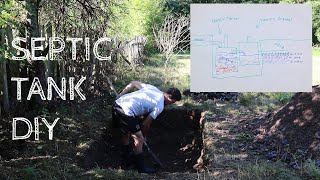 Go OffGrid with Your Own Septic System 🔥 IBC Tank Build Tutorial 💪💦🔨 l Ep2 [upl. by Zenitram]