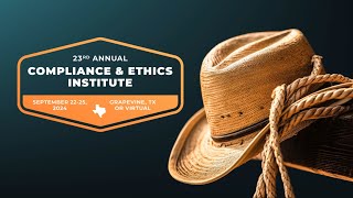 Join SCCE for the 23rd Annual Compliance amp Ethics Institute [upl. by Acalia]