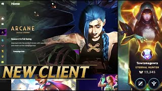 NEW CLIENT REWORK  League of Legends [upl. by Llehcim]