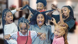 THE HAIR SHOP 💇🏾‍♀️ Ep1 The GIRLS are GETTING EVICTED 😩 Kinigra Deon [upl. by Hofmann]