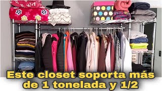 Closet ajustable resistente y de gran almacenamiento [upl. by Etnahsa]