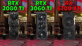 RTX 3060 Ti vs RTX 2080 Ti vs RX 6700 XT Benchmark in 9 Games at 1440p 2024 [upl. by Anehs]