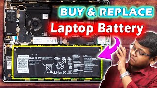 How to Replace Laptop Battery Best Place To Buy Laptop Battery In India [upl. by Husain267]