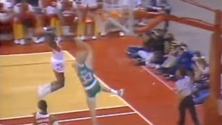 Dominique Wilkins 2nd NBA Game EXTREMELY RARE FOOTAGE [upl. by Notrem866]