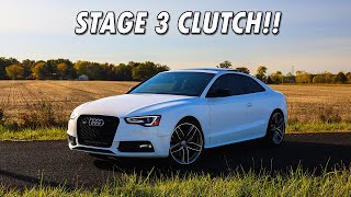 2016 Audi S5 Manual Stage 3 Clutch Impressions  POV Drive [upl. by Rossy923]