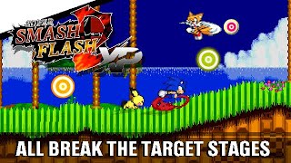 SSF2 Mods  SSF2 XP v10  ALL BREAK THE TARGETS STAGES  LVLs 112 [upl. by Wurst]