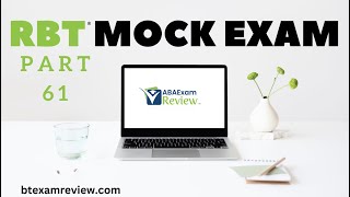 Pass the RBT® Exam  RBT® Practice Exam  Full Mock RBT® Exam Review Part 61 [upl. by Borchers815]