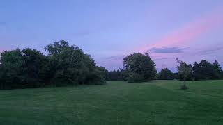 Maisonneuve Park Montreal on a beautiful July evening  2024 [upl. by Nageek641]