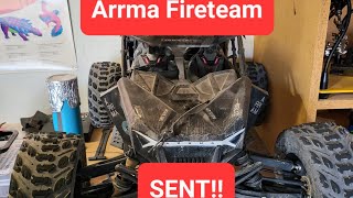 Durability Test Arrma Fireteam [upl. by Adaynek452]