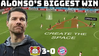 Alonsos Tactical Masterclass vs Tuchel  Tactical Analysis  Leverkusen 30 Bayern Munich [upl. by Spurgeon]