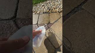 STOP OIL STAINS brick sealer patio driveway oil stain paver [upl. by Nihahs287]