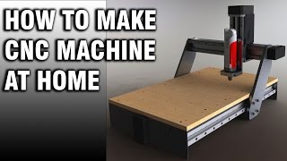 How to make professional CNC machine at home [upl. by Bannerman]