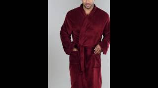 Studio  Personalised Mens Supersoft Bath Robe [upl. by Fesuy770]