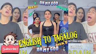 JUMBLED WORDS ENGLISH TO TAGALOG [upl. by Notkcorb]