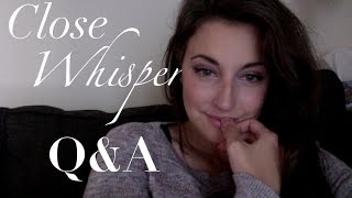 ASMR Close Whisper QampA [upl. by Vtehsta]