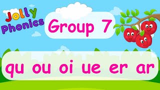 Jolly Phonics Group 7  First Steps to Reading Success [upl. by Aillimac]