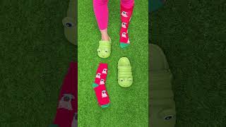 Worm slippers 🐛🐛 Dog socks 🐶🐶 love satisfying trending [upl. by Krystal]