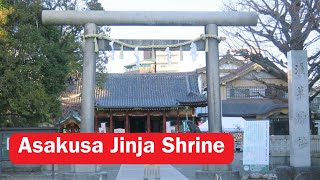 How to Find Asakusa Jinja Shrine Tokyos Hidden Gem Near Sensoji [upl. by Ahsimet]