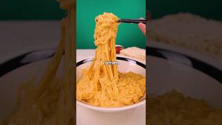 I turned RAMEN into a creamy MAC AND CHEESE and now I am in love [upl. by Volin690]