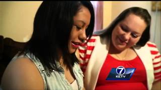 Adopted teen reunites with mother [upl. by Lehsar]