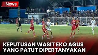 Kumpulan Keputusan Kontrovesial Wasit Eko Agus di Laga Aceh vs Sulteng [upl. by Ztnahc]