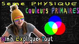 les couleurs primaires syntheses additive soustractive cyan magenta college 5ieme cercle chromatique [upl. by Roosevelt]