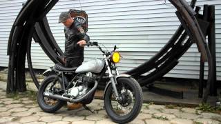 Yamaha SR 500 rebuild in Motors Work Vintege Garage  kickstarter  wwwmotorsworkpl [upl. by Negrom]