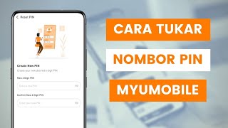 Cara Tukar Nombor PIN MyUMobile App Atau Reset Kod Laluan Bagi Yang Terlupa [upl. by Schnur]