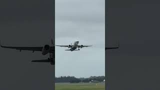 Windy takeoff from NZCH for A320200 [upl. by Abeh]