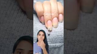 nail piercing 😍 2024 art trending nailpiercing [upl. by Nirrok]