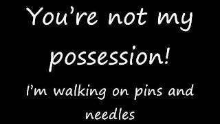 Billy Talent  Pins And Needles Lyrics [upl. by Reisinger320]