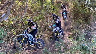 SurRon Racing 200cc 2hr Harescramble  Fenton IL MXC [upl. by Elfie]