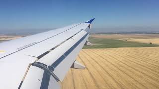 ‘New’ United A320 N4901U DEN Landing [upl. by Nyvek]