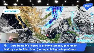 ⛈️🌀 Otro frente frío llegará la próxima semana Mini ciclón no tropical llega a la península [upl. by Bowes]