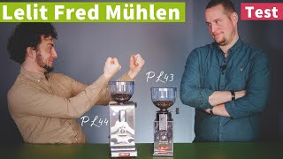 Lelit Fred Espressomühlen  PL44 und PL43 im Test [upl. by Eelnyl]