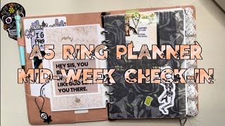 A5 Ring Planner  MidWeek CheckIn [upl. by Ahsanat736]