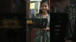 Ghanasyama vrindaranyam by untrained singer Bodhithaa Sajana [upl. by Hibbs79]