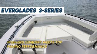 Everglades Boats 3Series Hybrid Center Console Boats [upl. by Noyrb845]