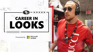 Career in Looks George Kittle Breaks Down Some of His Best NFL Moments  49ers [upl. by Nedyaj]